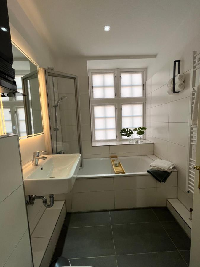 Lykkefund - Ferienwohnung in Hafennähe Glückstadt Exterior foto